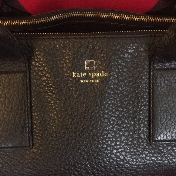 Ex-LARGE Kate Spade Pebbled  Cow Leather - Picture 2 of 11